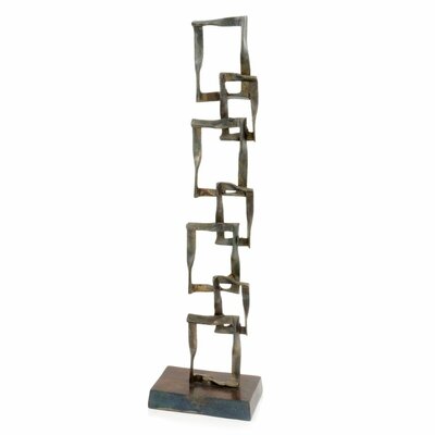 Tall Floor Sculptures Wayfair   Skorupka Tall Squares Sculpture 